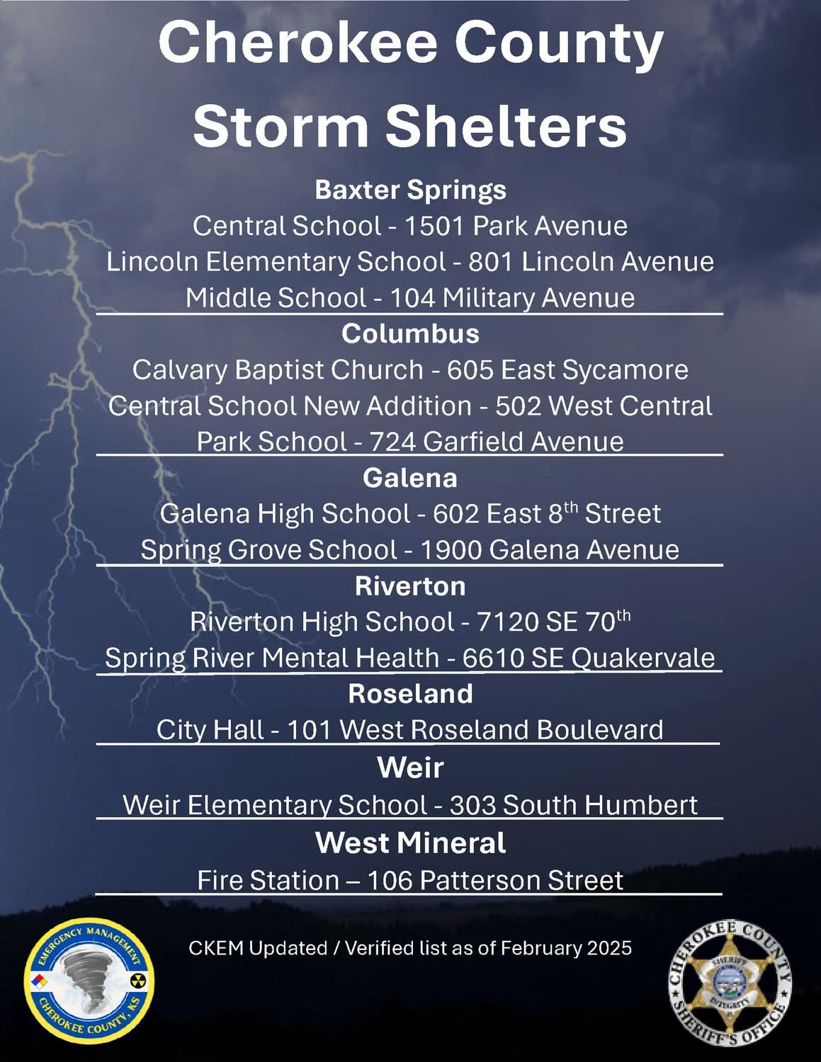 STORM SHELTER